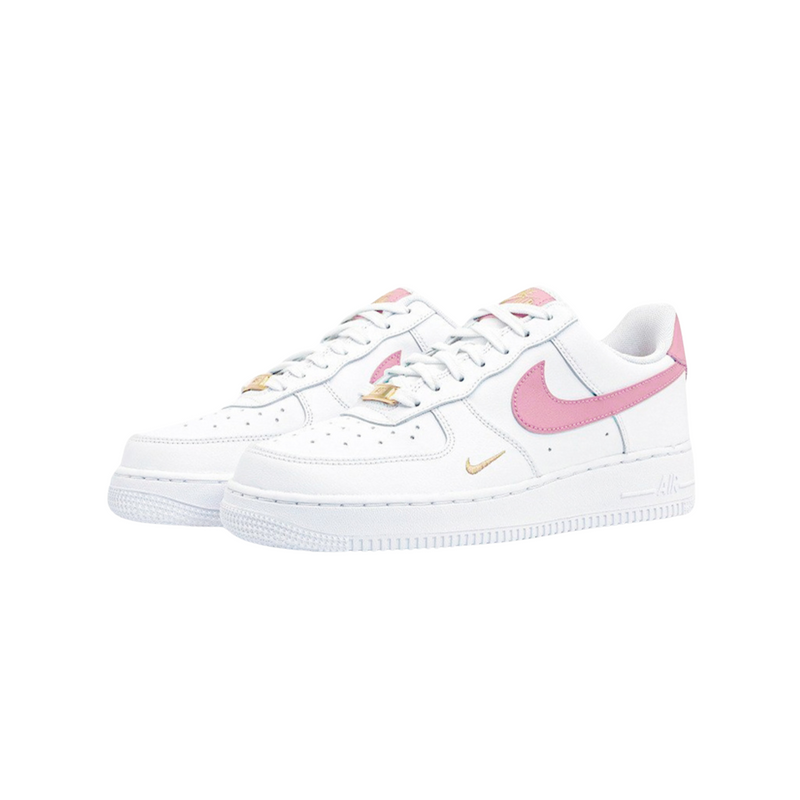 Nike Air Force 1 Essential - Branco e Rosa