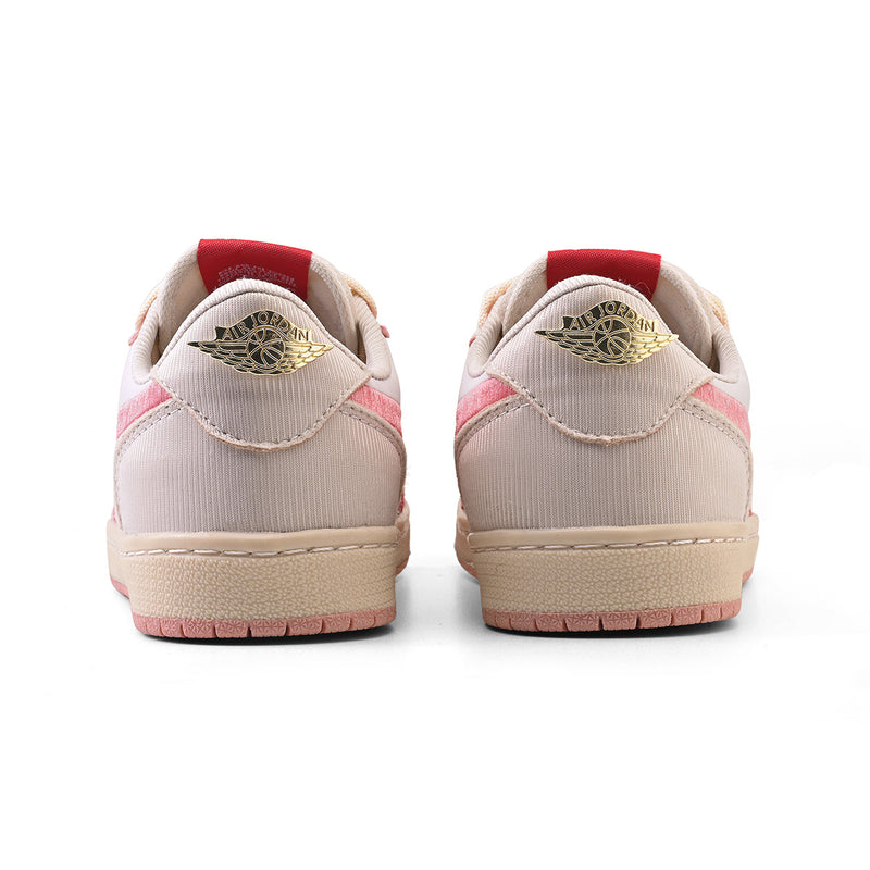 Nike Air Jordan 1 Retro Low OG Trophy Room Away - Branco/Rosa