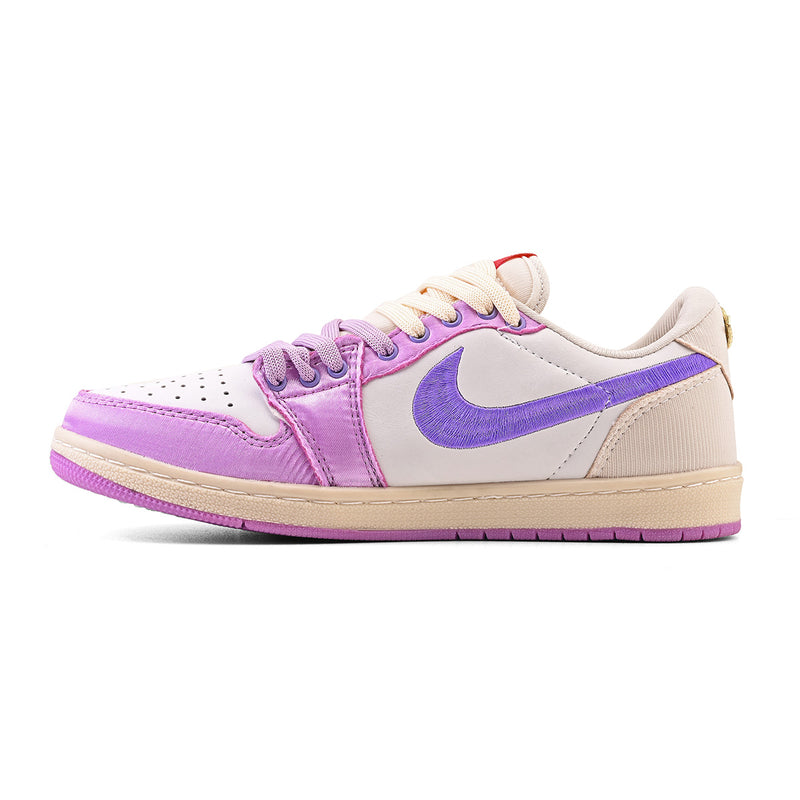 Nike Air Jordan 1 Retro Low OG Trophy Room Away -Branco/Lilás