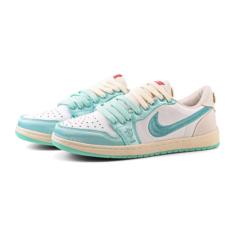 Nike Air Jordan 1 Retro Low OG Trophy Room Away - Branco e Verde Água