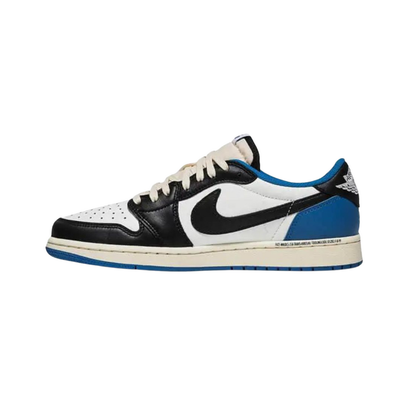 Nike Jordan Travis Scott - Azul, Branco e Preto