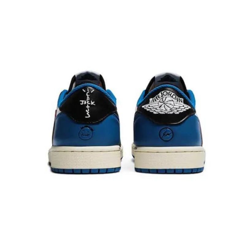 Nike Jordan Travis Scott - Azul, Branco e Preto