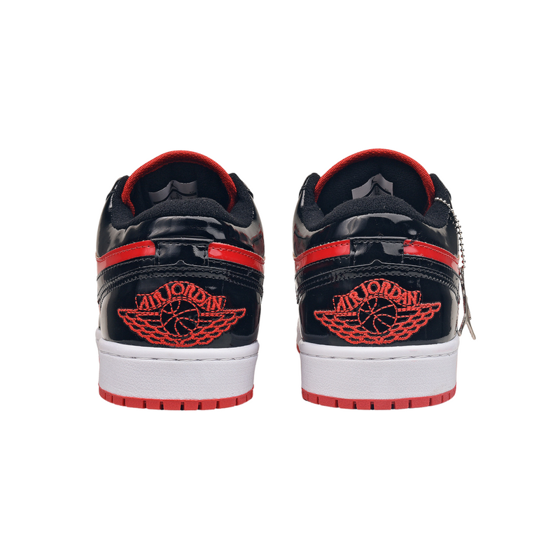 Nike Air Jordan Low - Preto e Vermelho Verniz