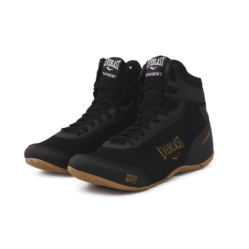 Bota Everlast Forceknit - Preto e Dourado