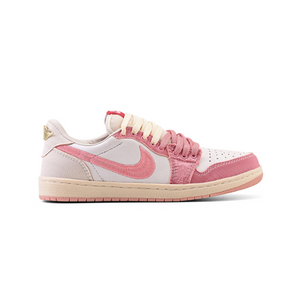 Nike Air Jordan 1 Retro Low OG Trophy Room Away - Branco/Rosa