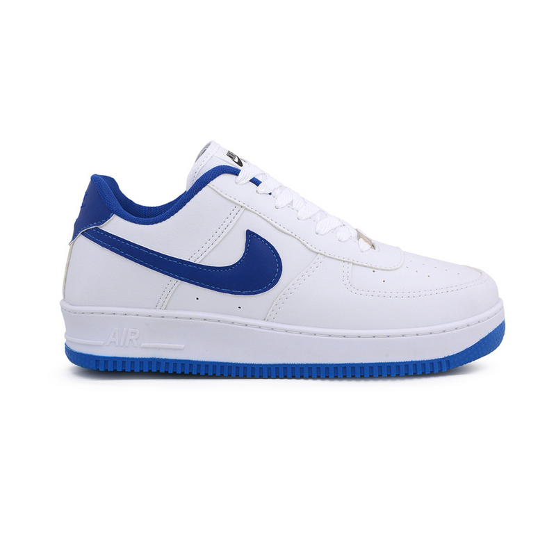 Nike Air Force 1 Retro - Branco e Azul Royal